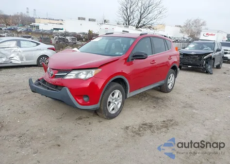 2013 Toyota Rav4 Le from USA, damaged, VIN 2T3ZFREV9DW017489